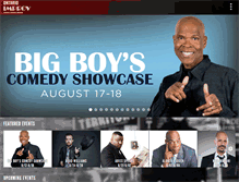 Tablet Screenshot of ontario.improv.com
