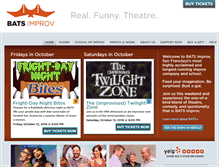 Tablet Screenshot of improv.org