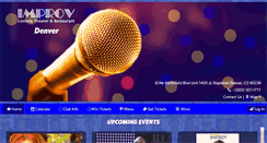 Desktop Screenshot of denver.improv.com